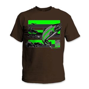 Camiseta de manga corta elegante para hombre, algodón orientado a la exportación, camiseta estampada personalizada en tela de algodón para hombre - Product Image 4