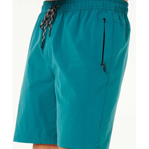 Short de bain d'été décontracté pour hommes 100% Polyester 165g Poches de plage à séchage rapide Short de bain noir Prix d'usine Vente en gros - Product Image 5
