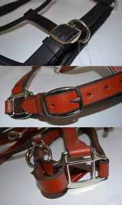 Harnais de Selle en Cuir Véritable Léger et Confortable pour Chevaux de Compétition – Équipement d'Équitation de Qualité Supérieure pour la Performance en Course - Product Image 4