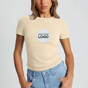 Camisetas de Jersey Fino Bordadas para Mujer - Product Image 6