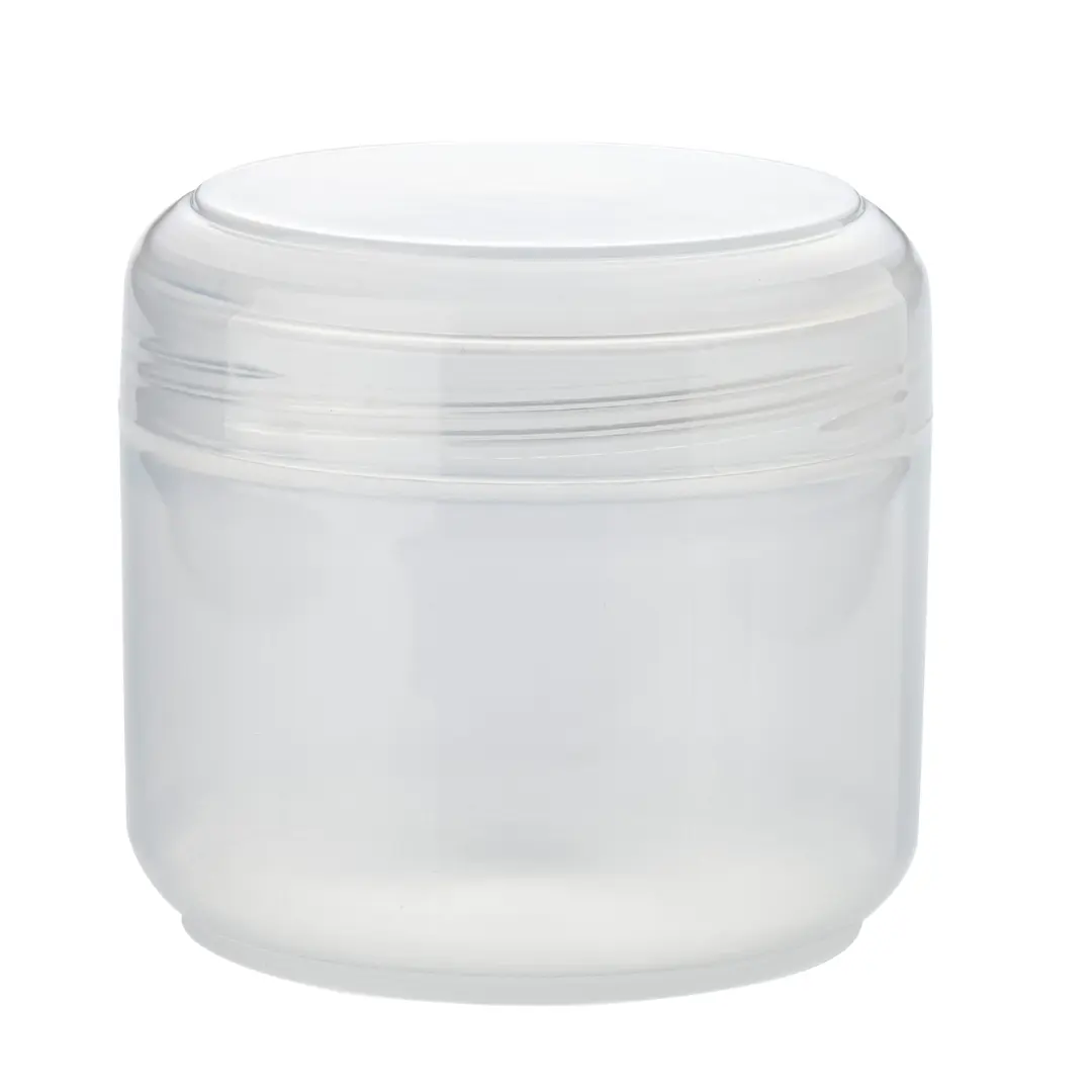 Nhựa Jar Y Tế Mỹ phẩm kem Jar vít cap PS PP 5ml 50ml 100ml