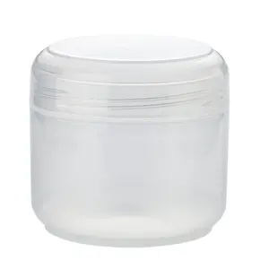 Plastic Jar Medical Cosmetic Cream Jar Screw Cap PS PP 5ml 50ml 100ml