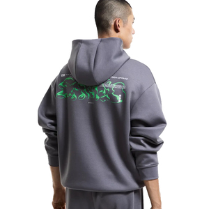 Sudadera con Capucha de Felpa Francesa de Primera Calidad para Hombre, Ecológica, Transpirable, con Diseño Personalizado Serigrafiado en la Parte Delantera y Trasera - Product Image 5