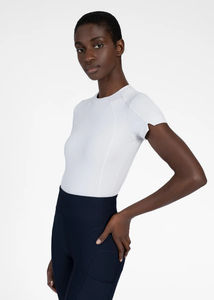 Camiseta Deportiva de Manga Corta para Mujer, Transpirable, para Montar a Caballo, Fabricante OEM, Capa Base para Equitación - Product Image 2
