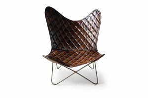 Silla Mariposa Premium para Sala de Estar, Dormitorio, Patio y Áreas de Descanso con Estructura de Soporte y Estilo Moderno de la India - Product Image 5