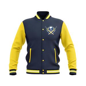 Veste universitaire en laine de qualité supérieure Veste Letterman classique avec manches en cuir pour hommes et femmes - Product Image 4