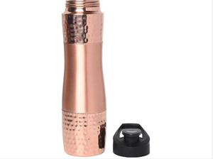 1000ml Large Capacity Eco-Friendly Double-Wall Pure Copper <b>Water</b> <b>Bottle</b> with Sipper Ayurveda Health Benefits <b>Plain</b> - Product Image 6