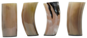 Verre à vin en corne de style viking fait à la main de qualité supérieure, écologique, avec bord en métal, idéal pour le cosplay, les foires de la Renaissance, la maison - Product Image 3