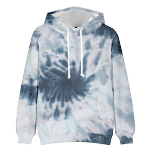 Nueva llegada de moda pulóver sudadera hombres Tie Dye Hoodies ideal para la moda de la calle suave y traje de viaje hombres Tie Dye Hoodies - Product Image 2