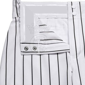 Uniformes de sport personnalisés, pantalons de baseball, softball, coupe décontractée, pantalons de baseball sublimés à fines rayures - Product Image 5