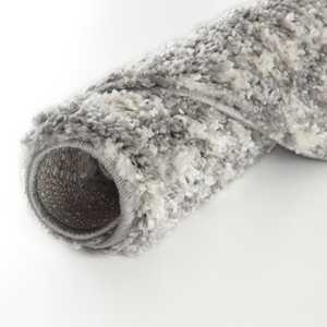 Tapis d'intérieur en fourrure grise marocaine 1010, élégant et confortable - Product Image 1