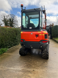 Mejor oferta 2021 Kubota Mini excavadora Kubota motor sobre orugas excavadora granja usada tendencia Mini excavadora máquina - Product Image 2