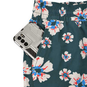 Short actif imprimé pour femme Short respirant et léger à motif décoré - Product Image 4