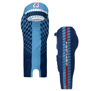 Tenues de football américain personnalisées pour hommes adultes, 100% polyester respirant et à séchage rapide, taille plus, impression numérique, nom d'équipe personnalisé - Product Image 2
