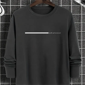 Camiseta de Algodón de Punto Sólido Estilo Hip Hop, 100% Algodón, Cuello Alto, Manga Corta, Alta Calidad, Superventas, Precio Razonable - Product Image 4