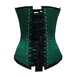 Cómodo nuevo corsé de satén para mujer con estilo para fiesta en la más alta calidad con corsé de satén de Color de contraste con diseño personalizado - Product Image 4