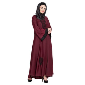 Abaya de luxe décontractée grande taille, modeste, islamique, respirante, longue robe à manches longues pour femmes musulmanes, vente en gros, meilleurs prix - Product Image 5