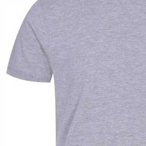 Conjunto de pijama de camiseta lisa gris | Conjunto de salón tejido de algodón 100% | Ropa de dormir cómoda con camiseta de cuello redondo y pantalones de cintura elástica - Product Image 6