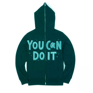 Best Selling Full <b>Zip</b> <b>Up</b> <b>Hoodies</b> <b>Black</b> Color Long Sleeve Streetwear <b>Hoodies</b> for <b>Men</b> Custom Logo and Personalized Design Options - Product Image 3