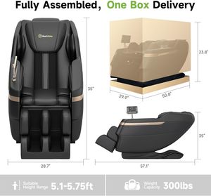 Sillón de Masaje que Brinda Máxima Comodidad y Alivio del Estrés en Casa o en la Oficina, Diseñado con Múltiples Técnicas de Masaje - Product Image 2