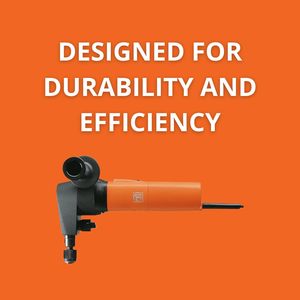 Cizalla para Chapa Metálica de Alta Resistencia con Motor de 750W, 750 SPM, Velocidad de 4 pies/min, Capacidad de Corte de Calibre 10, Herramienta de Corte y Conformado con Cortes Limpios - Product Image 4