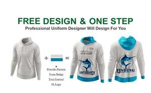 Chemises de pêche pour hommes respirantes de qualité supérieure, impression numérique par sublimation rapide sur polyester, impression DTF personnalisée - Product Image 2