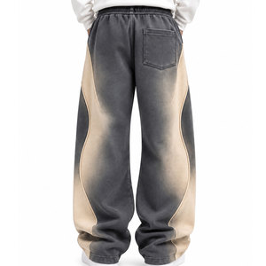 Pantalones Deportivos de Lona a la Moda, Cintura Media, para Adultos, Estilo Urbano, Cómodos, Transpirables, Estilo Holgado, Más Vendidos - Product Image 3