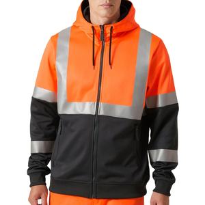 Hi Vis Bomber <b>Jacket</b> Hi-Vis Work Safety <b>Jacket</b> <b>Men's</b> Two Tone High Visibility <b>Reflective</b> Safety <b>Jackets</b> for <b>Men</b> - Product Image 1