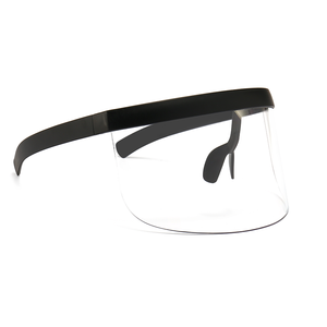 Visière de protection TR6890 noire transparente, vente en gros de lunettes - Product Image 2