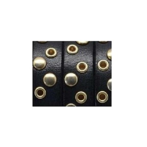 Cordon en cuir clouté en métal de haute qualité pour le composant de l'exportateur de bijoux à partir de cordon en cuir métallique - Product Image 2