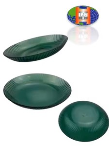 Material plástico HIPS Corredor frío de 4 cavidades Superficie pulida Plato de fruta Snack Producto doméstico Moldes de inyección de plástico - Product Image 2