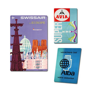 Drop Shipping 20x30 cm Panneau mural en métal AVIA Poster en étain pour Garage Man Cave Wall Art Fashion Plaque en métal Plaque peinte à la main - Product Image 1