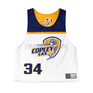 Uniformes de lacrosse reversibles sublimados personalizables traje de entrenamiento de calidad duradera diseño uniforme de fútbol americano pinnies - Product Image 2