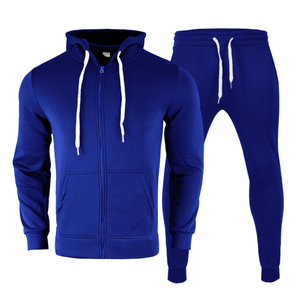 Chándal de 2 piezas para hombre, conjuntos de Sudadera con capucha, trajes atléticos informales para correr, ropa de algodón 100%, conjuntos para hombre - Product Image 6