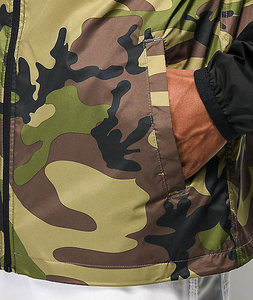 Vente en gros OEM Veste coupe-vent imperméable et coupe-vent en nylon pour la course ensemble coupe-vent avec short Vêtements de sport et de fitness pour hommes taille XL - Product Image 2