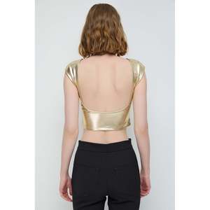 Chemisier court basique avec design dos nu - Product Image 5