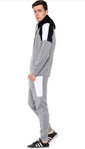 Survêtements pour hommes de la meilleure taille XL Polaire respirant de haute qualité Tissu imprimé à séchage rapide Logo Grande taille Hiver Bon prix - Product Image 3