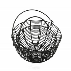 Metal Fruit <b>Basket</b> Top Selling Decorative Wholesale Iron <b>Wire</b> <b>Basket</b> Classic Stylish Fruit <b>Basket</b> - Product Image 2