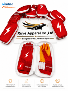 Guanti da Battuta da Baseball Personalizzati in Pelle Cabretta per Adulti e Giovani, Guanti da Baseball con Logo per Allenamento e Softball - Product Image 1