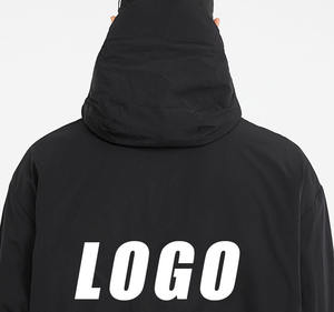 Conjunto de cortavientos de poliéster ligero ecológico de talla grande para hombre, chándal cortavientos completamente nuevo personalizable para todos los adultos - Product Image 4