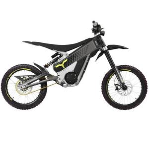 Moto tout-terrain électrique à transmission intermédiaire, cadre en alliage d'aluminium, frein à disque, batterie intégrée pour adultes - Product Image 2
