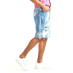 Top Quality <b>Men</b> Clothing Causal Street Wear Competitive Price Newest Design <b>Men</b> Straight Denim <b>Shorts</b> - Product Image 3