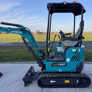 Mini-excavatrice sur chenilles hydraulique Sunward SWE18UF en bon état, à haut rendement énergétique, en vente à prix réduit - Product Image 2