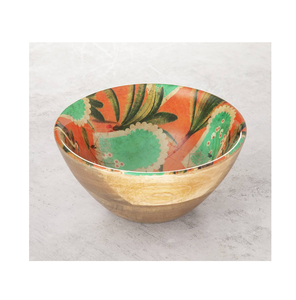 Best Printed Enamel <b>Fruit</b> <b>Bowls</b> Tableware Fine Quality <b>Wooden</b> Food Serving <b>Bowl</b> Dish Durable Quality Hot Selling - Product Image 5