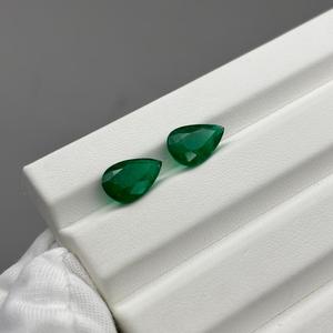 Esmeralda Natural de Primera Calidad, Corte Pera de 4 Quilates, Piedra de Nacimiento de Mayo, para Anillos Hechos a Mano, Esmeralda Suelta, Proveedor de Joyería al por Mayor - Product Image 4
