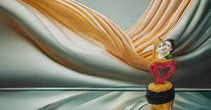 Modern Handmade Resin Heart Sculpture for Soulmates Lovers Bond Marriage Statue Birthday Wedding Valentines Day Showpiece - Product Image 5