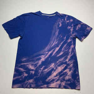 Camiseta de lavado ácido para hombre 100% algodón ajuste suelto logotipo personalizado impreso ropa de hombre - Product Image 4