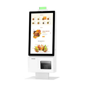 Termal yazıcı ile 21.5 inç Android QR tarayıcı duvar montaj Self servis Kiosk - Product Image 6