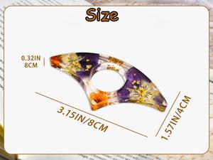 Soporte para páginas de libros de resina, agarre para los dedos, accesorio de lectura duradero y cómodo, perfecto para libros, materiales de estudio, diarios y novelas - Product Image 4