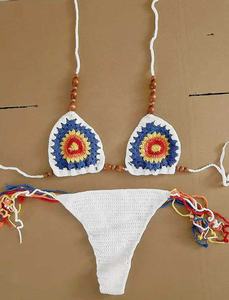 Nuevo Bikini Sexy de Playa, Traje de Baño Tejido a Mano para Mujer, Venta al Por Mayor - Product Image 5